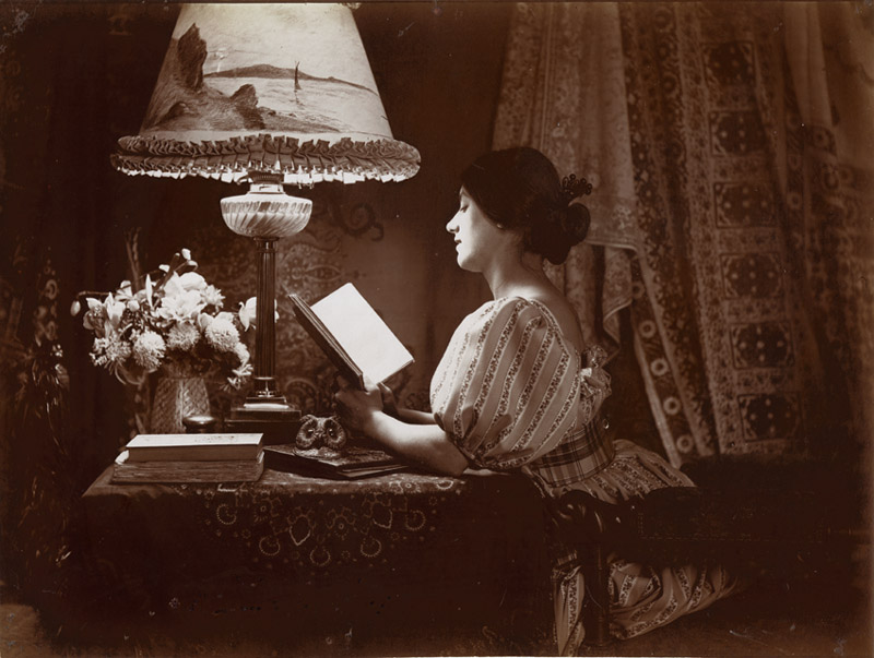 Woman with Lamp