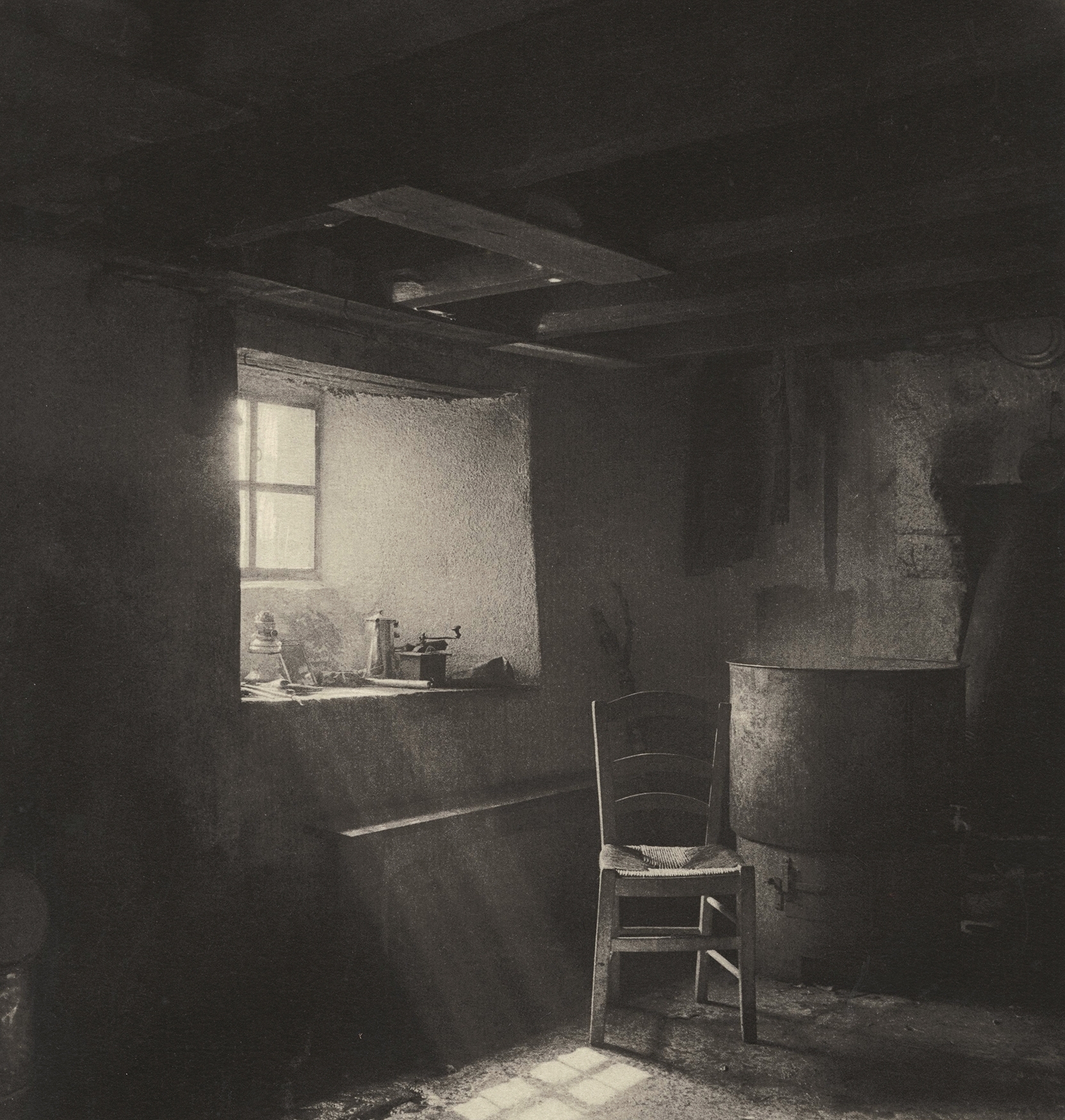 Laure Albin-Guillot - Interior with Chair (From the Series