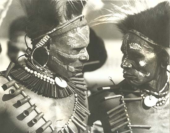 Kerwin Roche - Kikuyu, East Africa  (Two Ceremony Dancers)