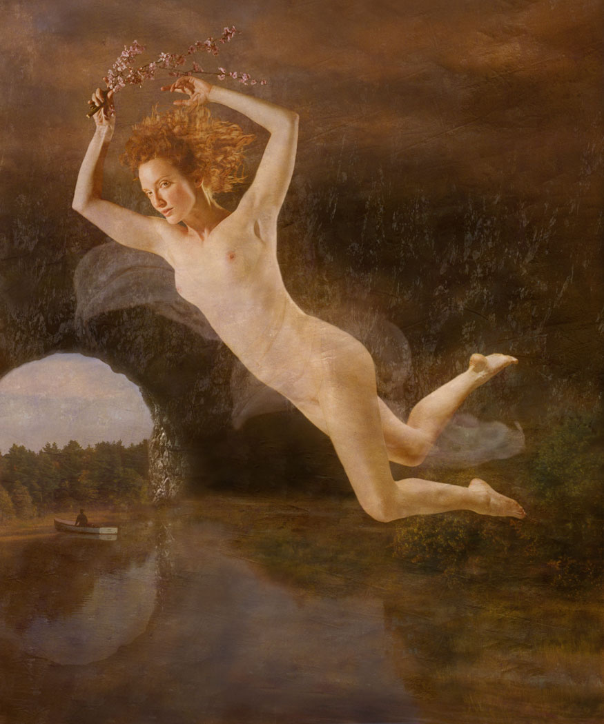 Flight of Persephone (Female Nude)