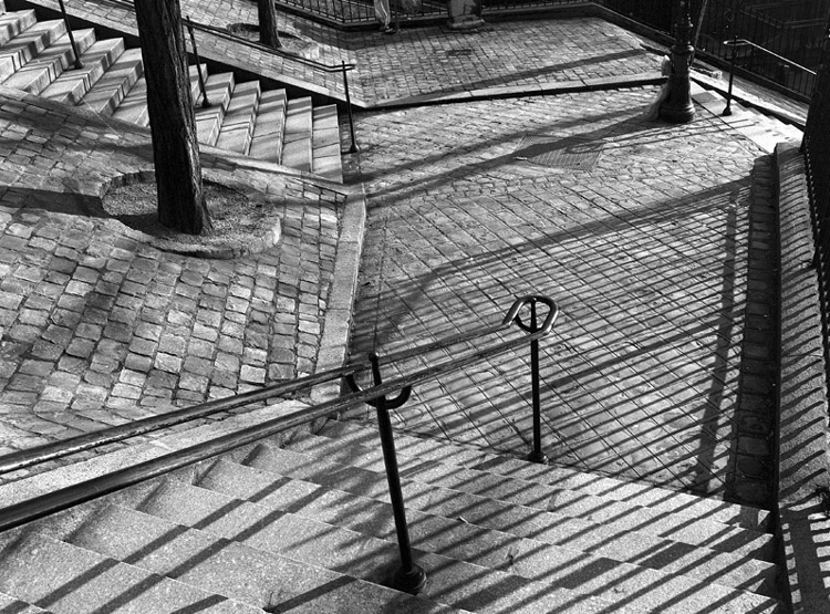 Stanko Abadžic - Stairs and Patterns (from the Paris Cycle)