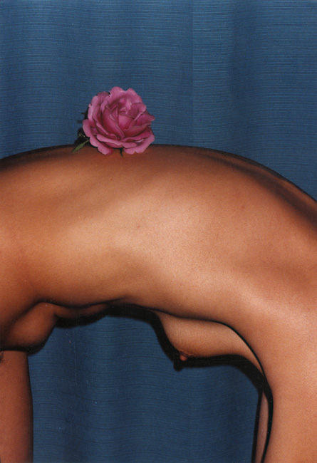 Marcel Marien - Female Nude with Flower
