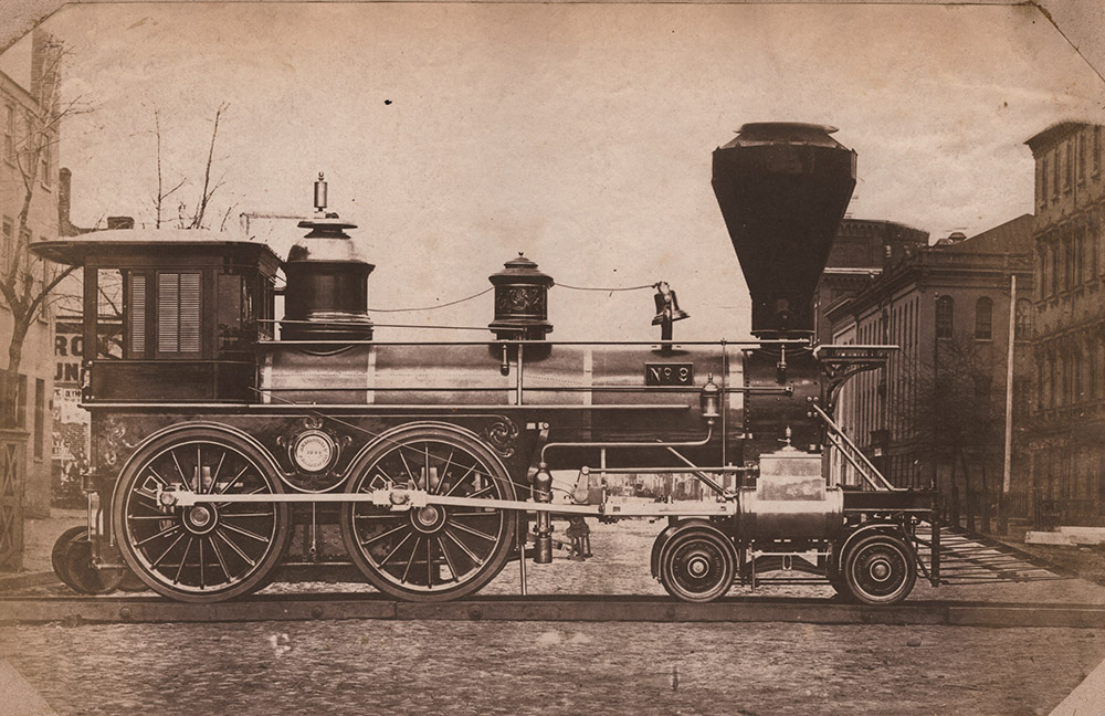 Steam Locomotive No. 9 Built for Havana Bay & Matanzas at Philadelphia Shop #3 (4-4-0; 20-1/2 Tons)