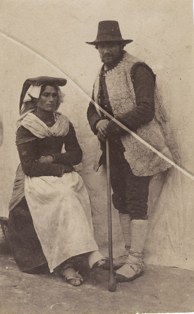 Edmond Lebel - Roman Pifferari Couple in Traditional Dress