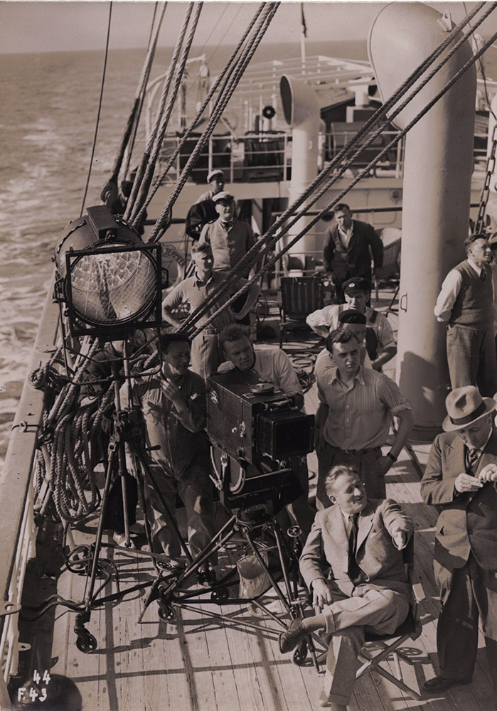 Ufa Films - Filming on deck of yacht