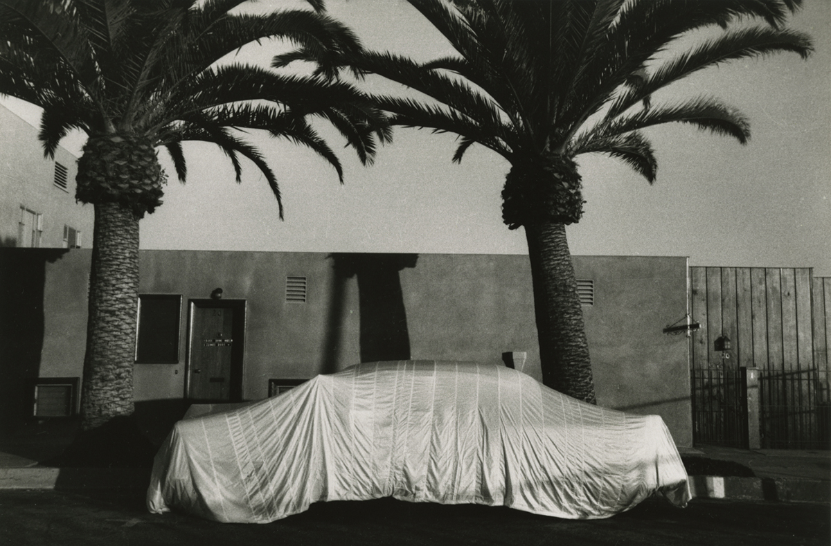 Robert Frank - Covered Car--Long Beach, California