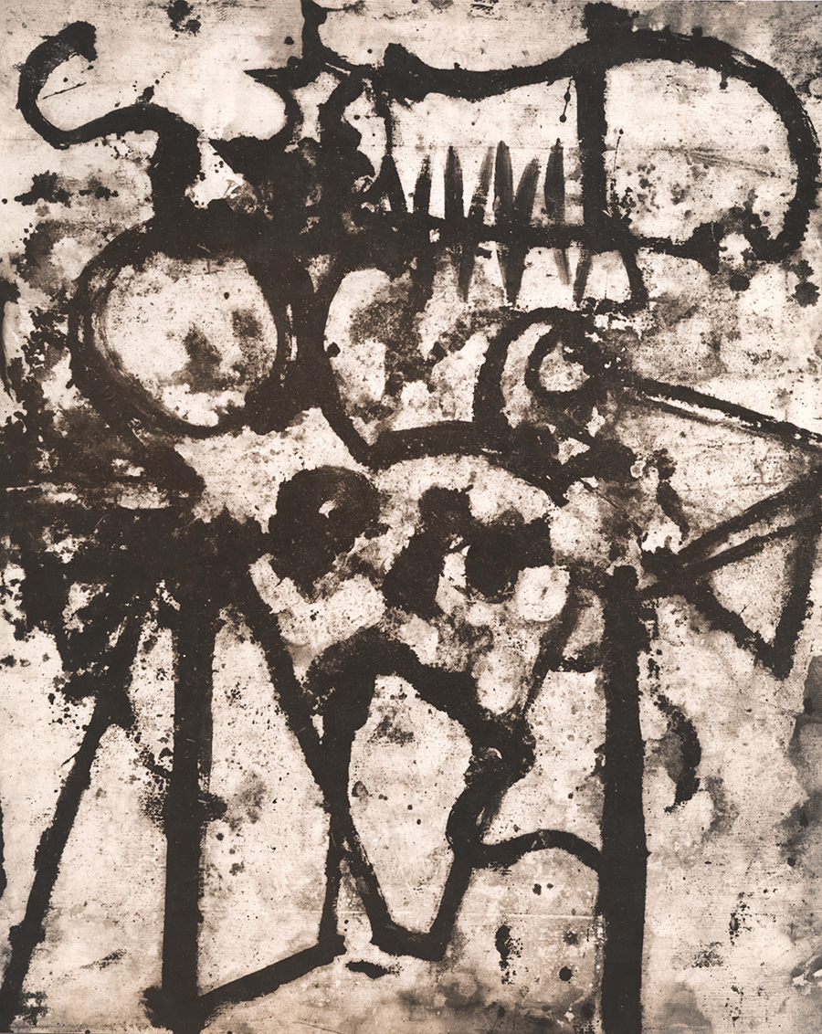 Aaron Siskind - Untitled Abstraction (Graffiti)