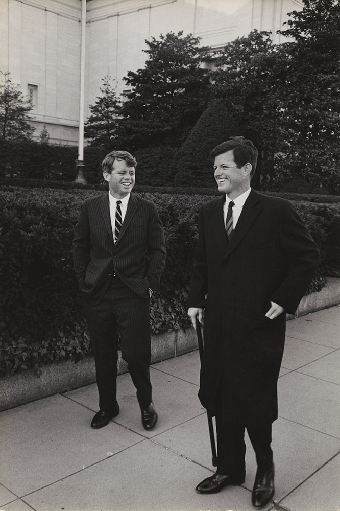 Leonard McCombe - Sen. Robert F. Kennedy and Sen. Edward M. Kennedy, Washington DC