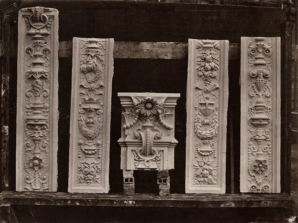 Louis-Émile Durandelle - Le Nouvel Opera de Paris, Sculpture Ornementale