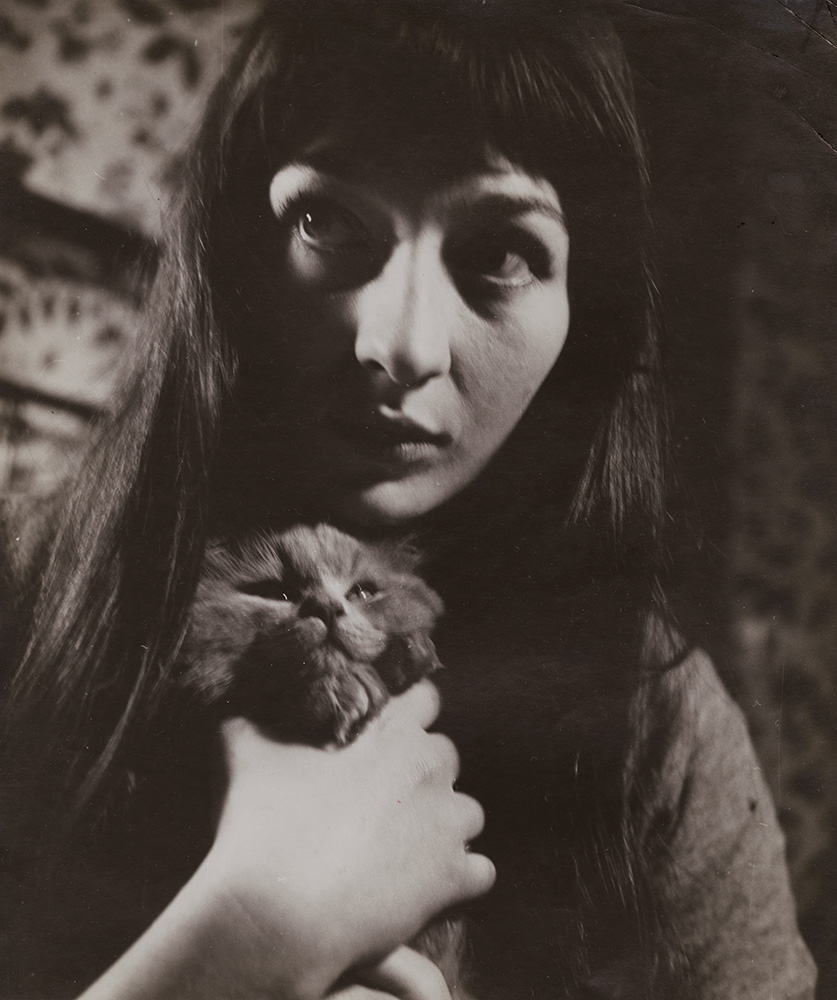 Roger Parry - Juliette Greco with Her Cat