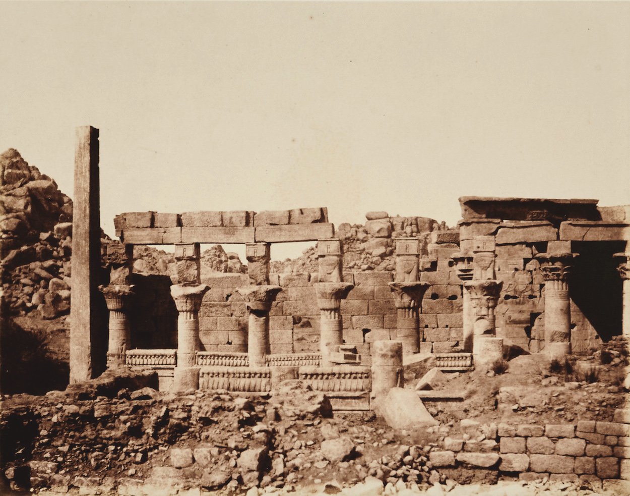 Ile de Fîleh (Philae) - South Building and Part of Western Colonnade, Nubia