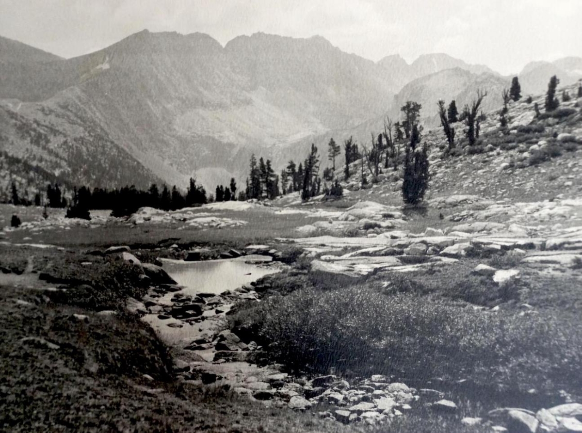 William Edward Dassonville - Rocky Stream through the High Sierra