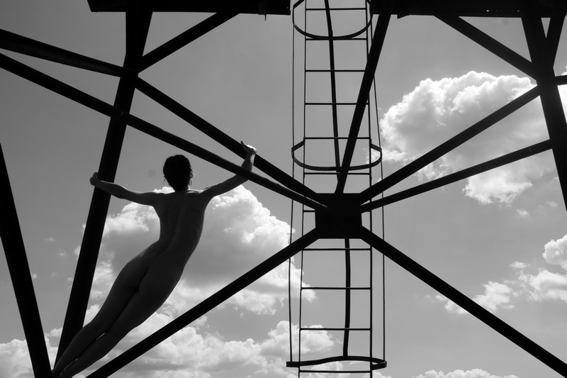Stanko Abadžic - Nude Climbing Tower