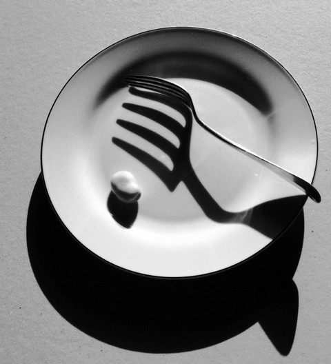 Stanko Abadžic - Fork and Plate (Still Life)