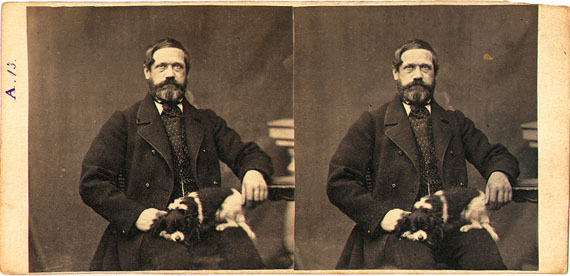 Anonymous - Man with Dog in His Lap