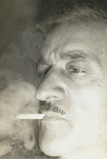 Anonymous - Man Smoking Cigarette