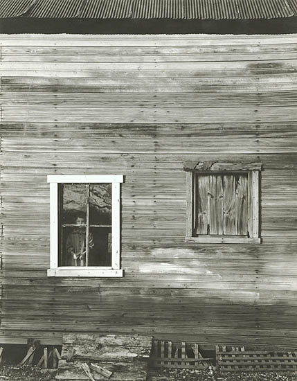 Jack Welpott - Nashville, Indiana (Girl in Window)
