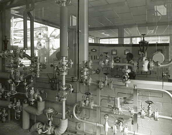 Robert Doisneau - Industrial Plant at Saint-Gobain, Le Havre, France