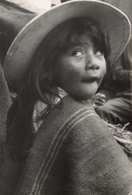 Otavalo Indian Child, Ecuador