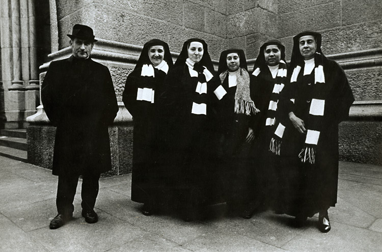 Susan McCartney - Priest and Nuns, St. Patrick's Cathedral, NYC