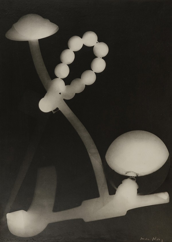 Man Ray, Untitled Enlarged Rayograph Man Ray, Untitled Enlarged Rayograph
