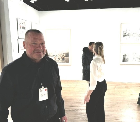 Sid Monroe of Santa Fe's Monroe Gallery reported good sales this year, even up from last year's excellent results. Sid Monroe of Santa Fe's Monroe Gallery reported good sales this year, even up from last year's excellent results.