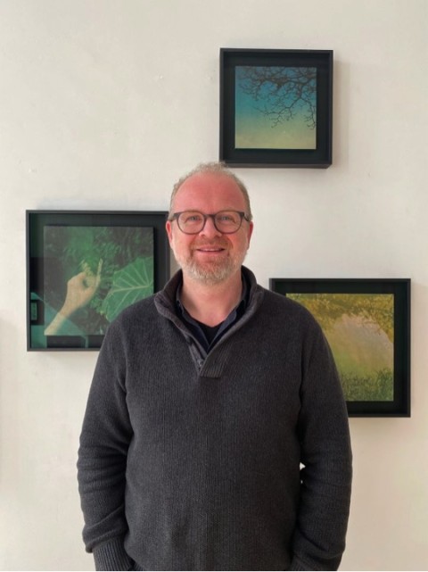 Martijn van Pieterson of IBASHO Gallery. (Photo by Annemarie Zethof)