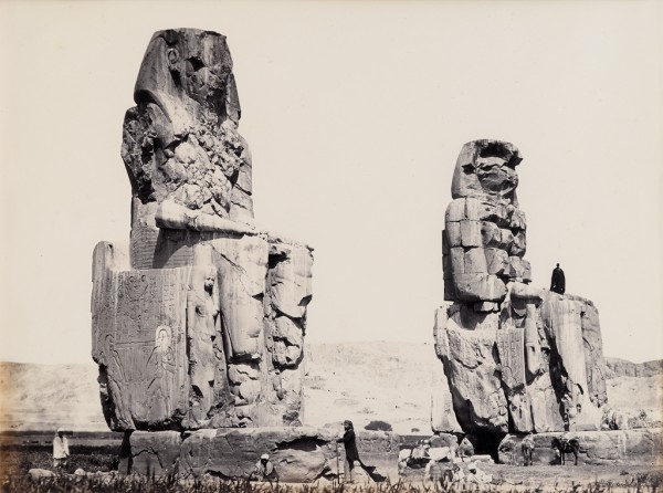 Francis Frith, Statues of Memnon Francis Frith, Statues of Memnon