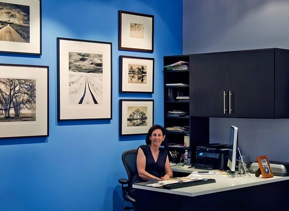 Susan Spiritus in her office.